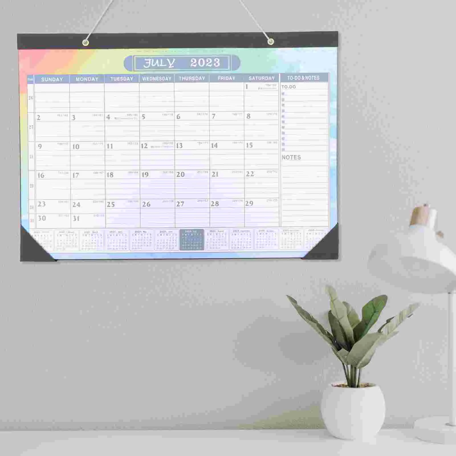 

2024 Calendar Year Wall Hanging 2023 Home Daily Use Office Family Sturdy Appointment