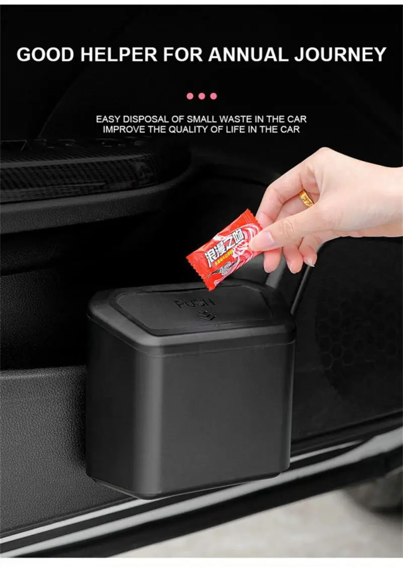 Автомобильный мусорный бак подвесной чехол для мусора пылесборник ящик хранения