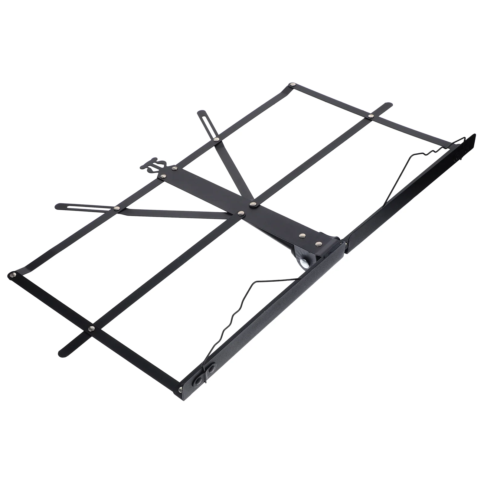 Складная подставка для клавиатуры держатель книг чтения железная настольная