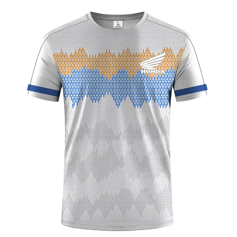 

HRC Printed Racing Boutique Leisure Cycling T-shirt Men's Breathable T-shirt TT Event Perimeter Top Men's Large Size T-shirt