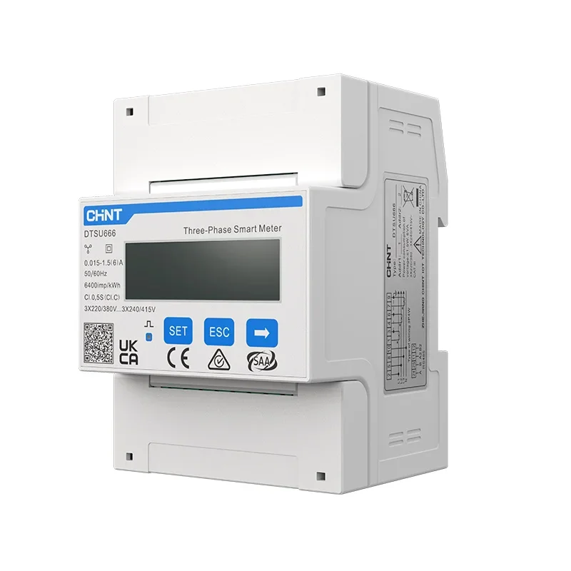 CHINT DDSU666-G 0 015-1 5(6)A Модульная продукция на DIN-рейку Трехфазный измеритель с RS485
