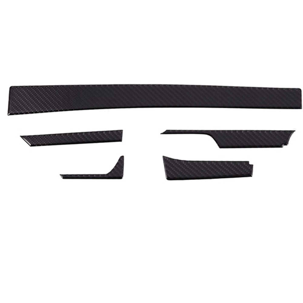 

Carbon Fiber Trim Car Center Console Cover Stickers for Chevrolet Camaro 2016-2019