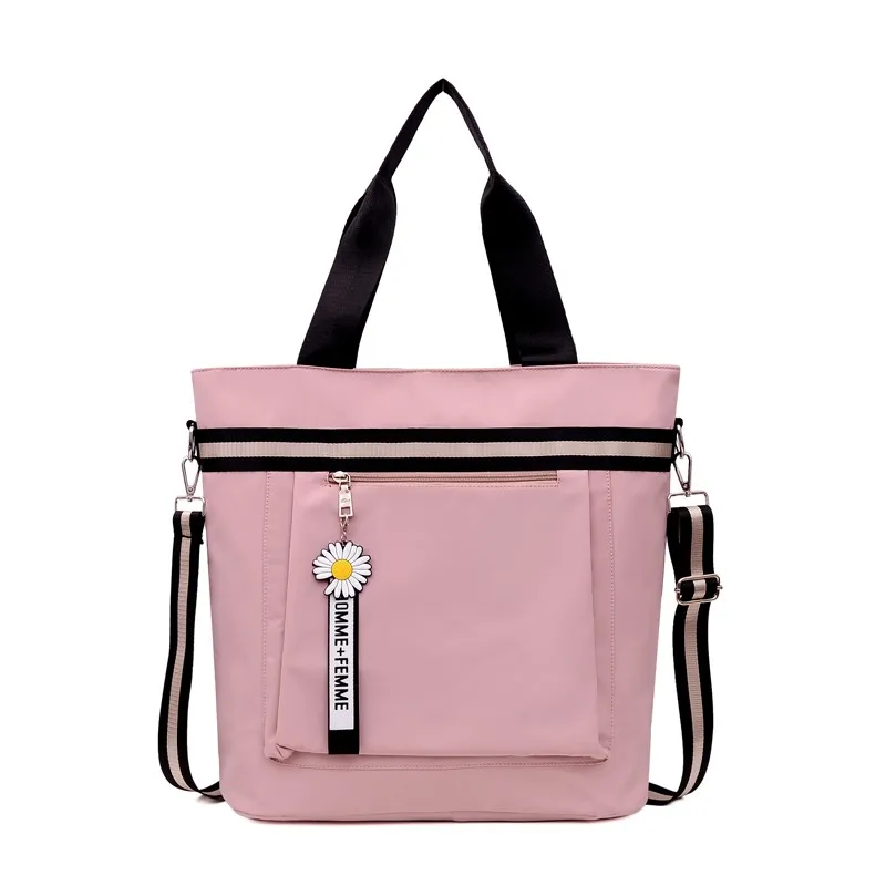 

Women's Soft Nylon Multi Layered Pockets Crossbody Bags Female Large-capacity Travel Shoulder Bags Ladies Light Leisure Handbags