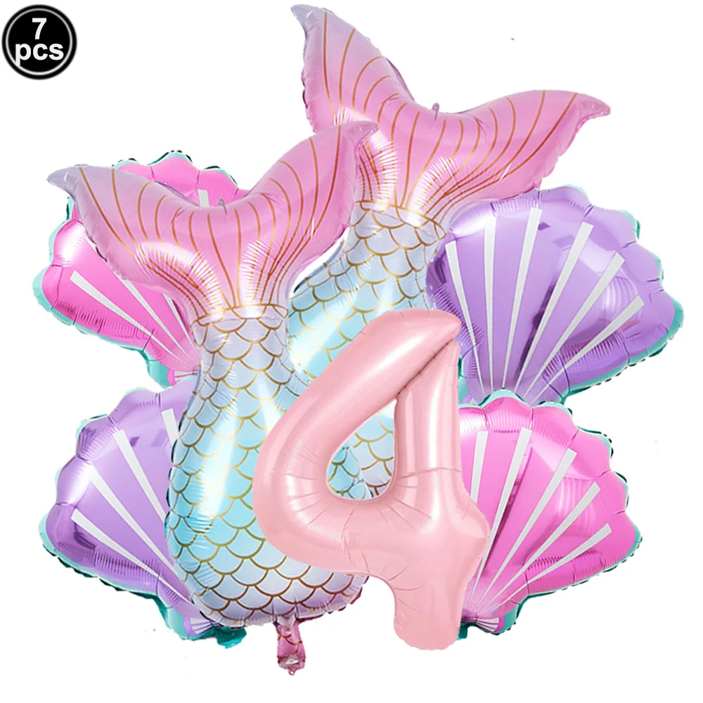 

Комплект воздушных шаров "Русалка"