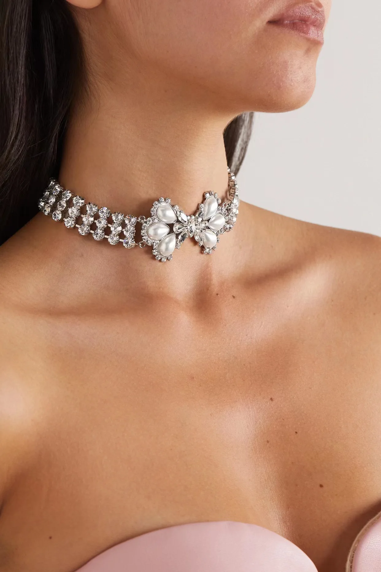 New Vintage Luxury Bow And Collar Necklaces For Women  Para Mujer Collares Fashion  Jewelry Collier Femme Pendant Grandes Mujer