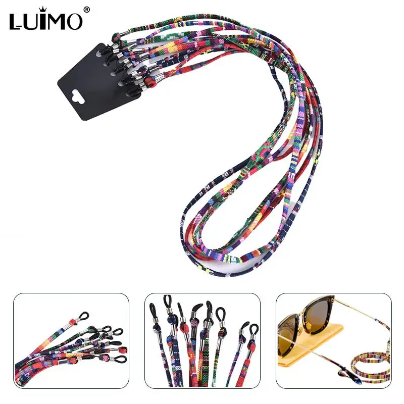 

Anti-Lost Eyeglasses Chain Boho Retro Beaded Reading Sunglasses Spectacle Holder Neck Cord Mask Chain Holder Eye Wear Jewelry