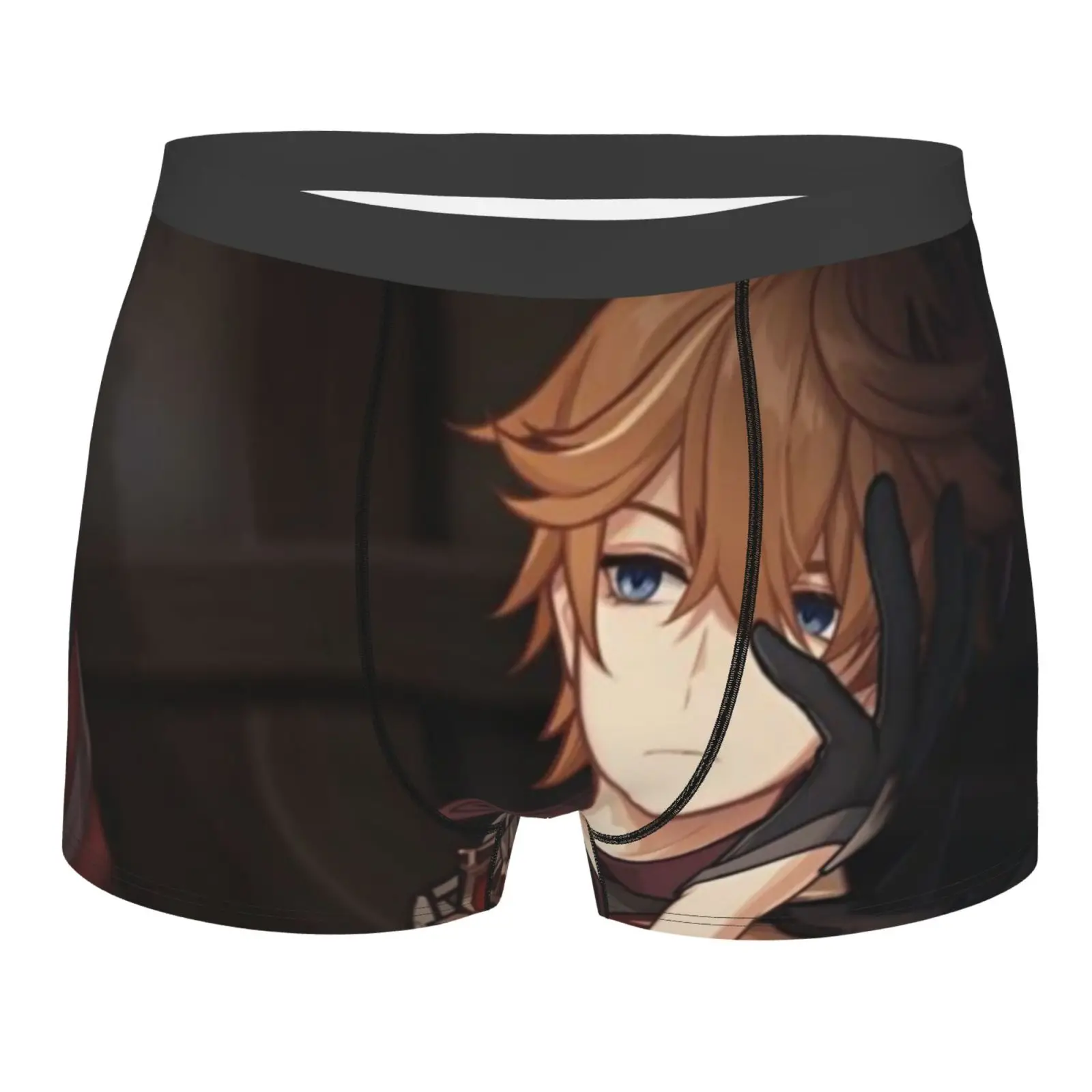 

Комплект нижнего белья для мужчин и женщин Genshin Impact, тартаглия, брифы, боксеры, шорты для мужчин и женщин, 1217