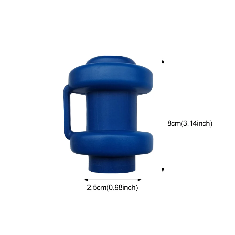 Защитная водонепроницаемая прочная защитная синяя крышка для сетчатого батута
