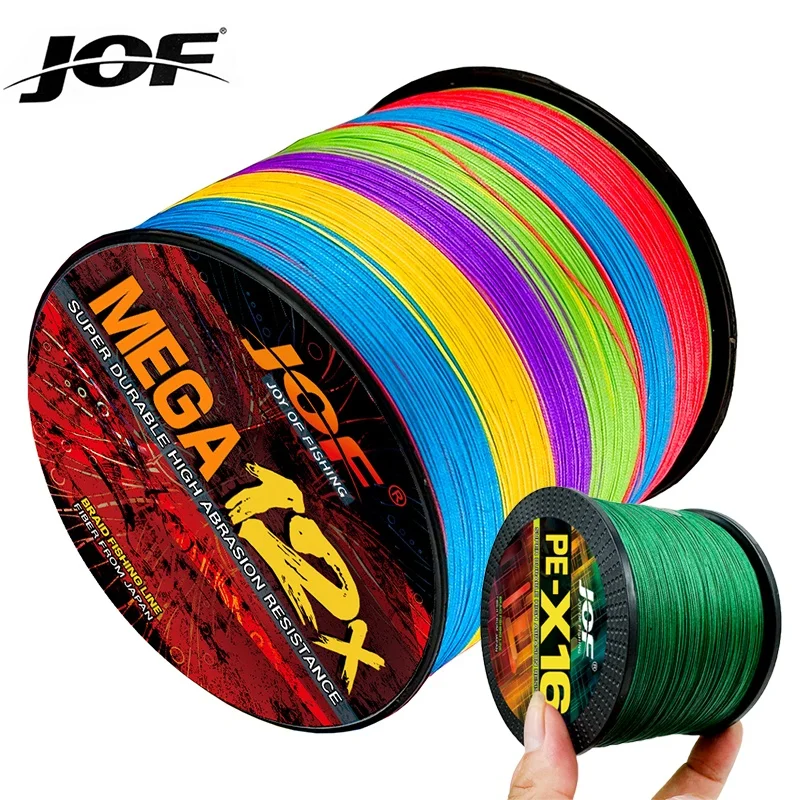 Леска рыболовная JOF X12/16 300-500 м 11 3-91 кг