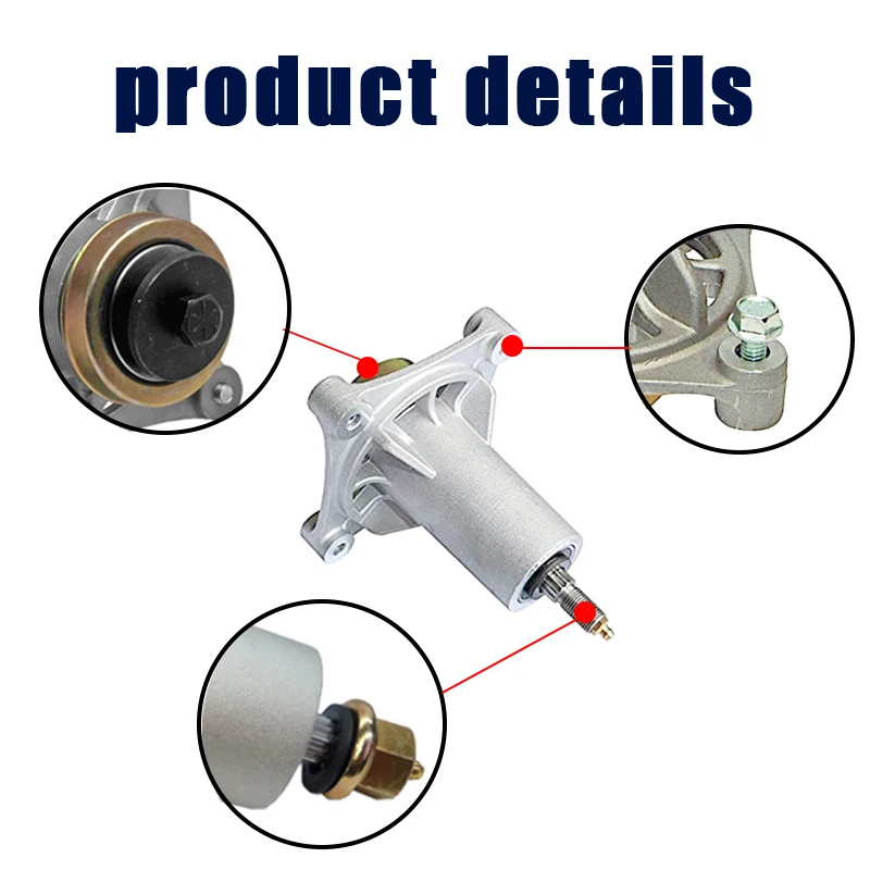 

Mower Spindle 7 1/2 " 187292, 532187292, 192870, 532192870 Craftsman Spindle Craftsman Assembly for AYP for Husqvarna 1 pcs