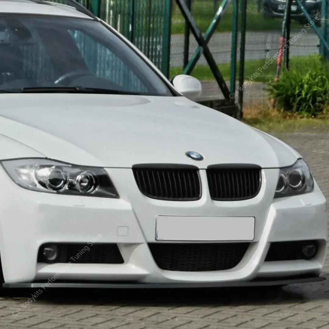 Разветвитель переднего бампера для BMW E90 E91 M-Tech 3 серии 316d 325i 330i 320d 330xi 335xi диффузор