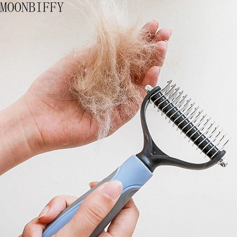 

Расческа для собак и кошек, расческа для вычесывания и удаления шерсти у собак и кошек