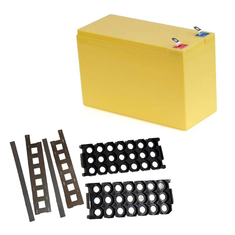 Прочный контейнер для литиевой батареи 12 В 7 Ач подходит пустой коробки на 18650