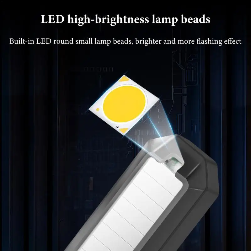 Мини-солнечный свет для автомобиля Мини-светодиодный мигающий и мотоцикла