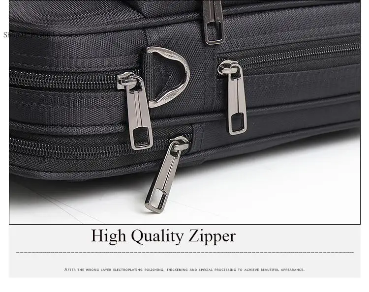 Вместительная деловая Дорожная сумка из ткани Оксфорд для ноутбука 19 дюймов с