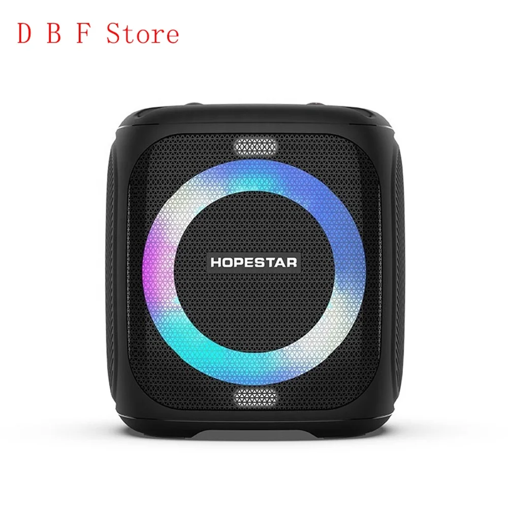 [С микрофоном] Hopestar Party100 динамик высокой мощности тяжелый бас сабвуфер портативный беспроводной динамик наружный водонепроницаемый динамик