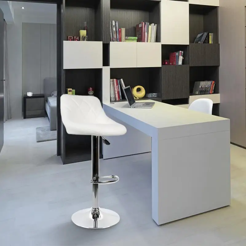 Высококачественные современные модные барные стулья из мягкой искусственной