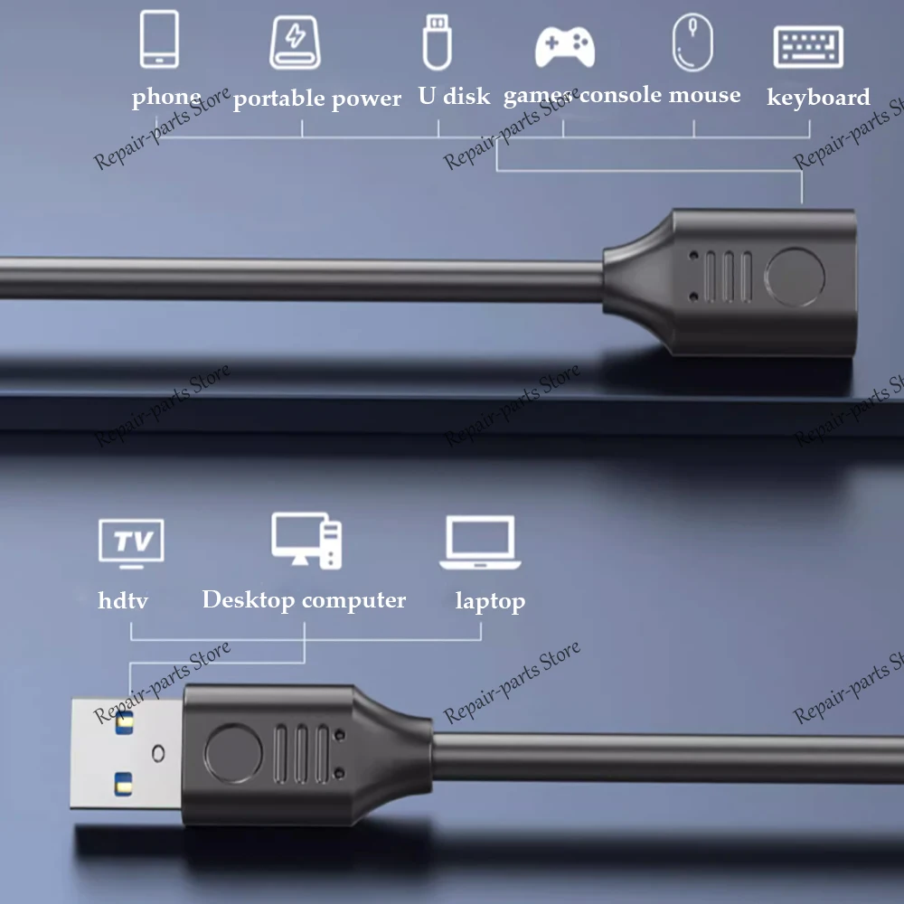 Удлинительный Кабель USB 3 0 1 шт. со штекером ВКЛ./ВЫКЛ. женский маленький кулер