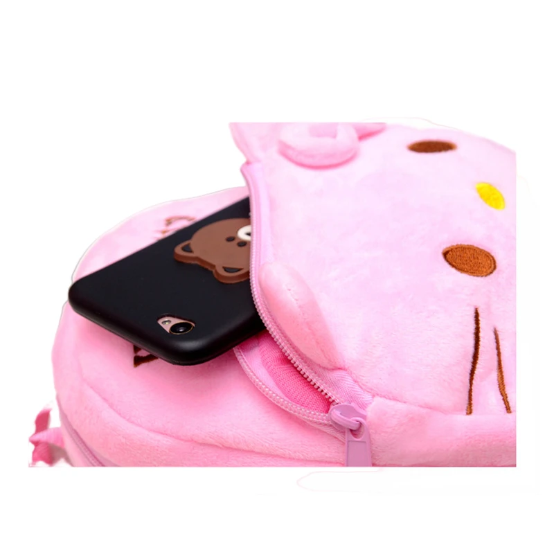 Набор Плюшевых Аниме Sanrio-Hello Kitty Totoro Рюкзак С Котенком Игрушка-мышь Для Детей