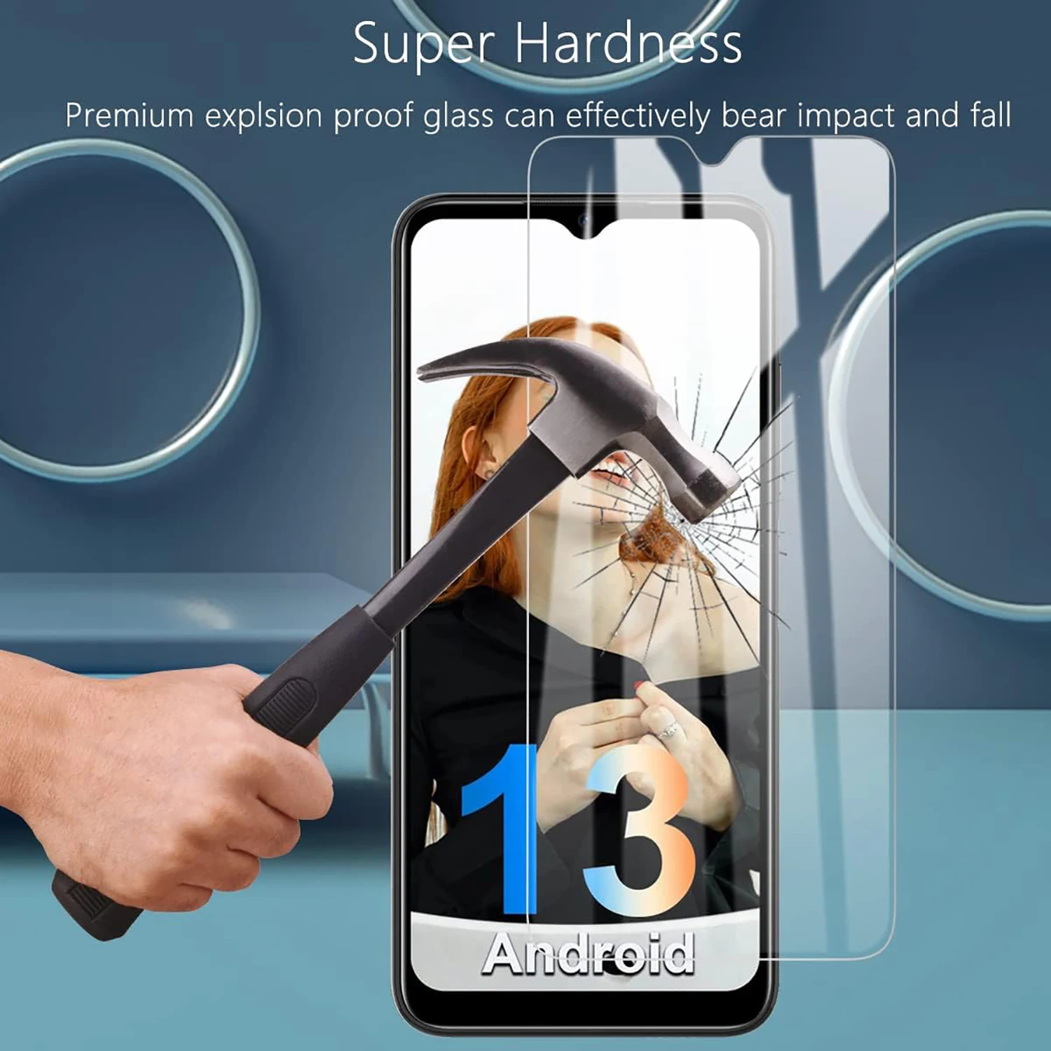 2/4 шт. Защитное стекло для экрана Cubot Note 50 пленка из закаленного стекла