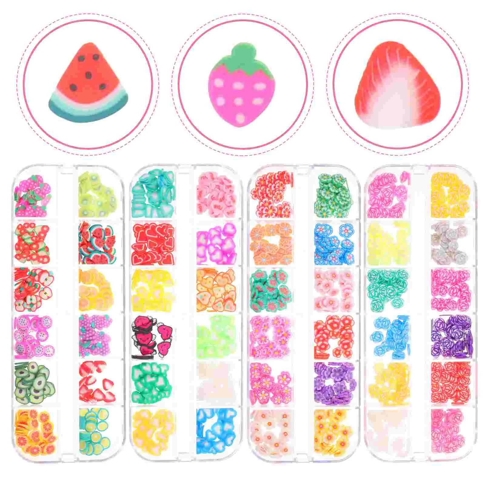 

Slices Clay Nail Diypolymerhandicrafts Making Cover Decorations Decor Supplies Manicure Colorful