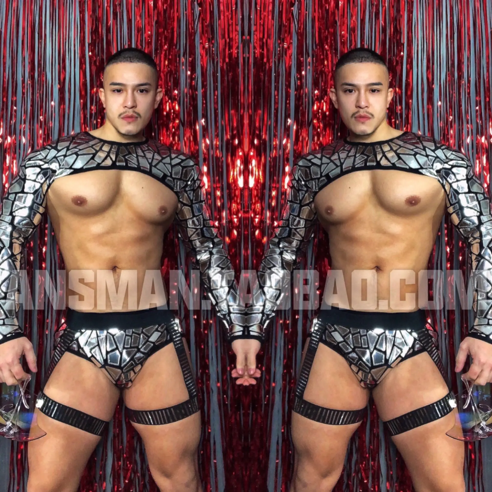 Новый дизайн одежда для выступлений бар ночной клуб мужской женский костюм