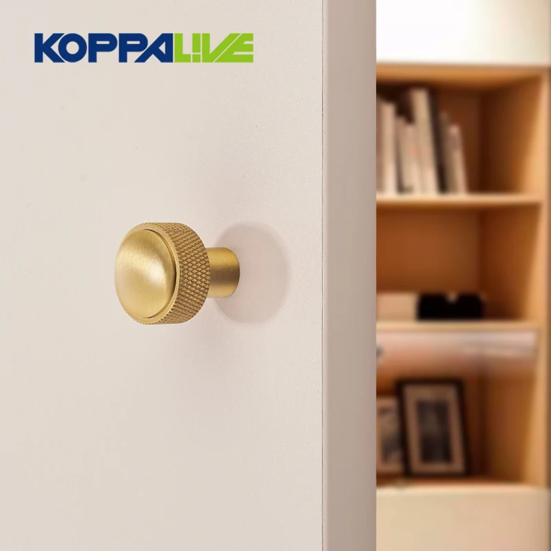 Латунный комод круглые ручки для ящика мебели одинарное отверстие |