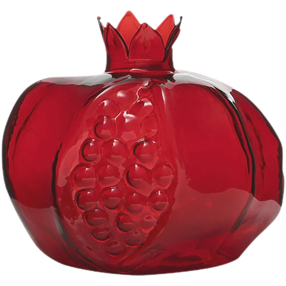 

Office Vases Small Glass Vases Flower Vase Decor Desk Decoration Pomegranate Glass Vase Desktop Home Flower Planter