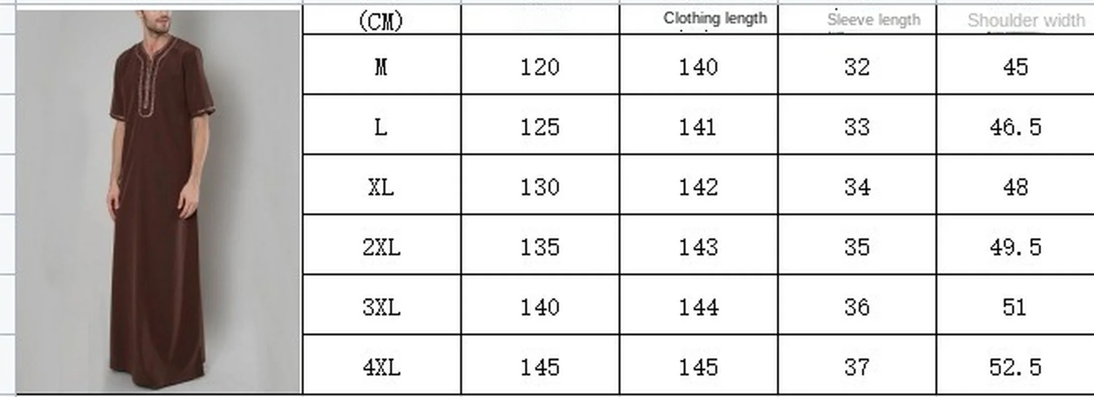 2022 Arab Muslim Shirt Embroidered Short Sleeved Fashion Casual Men's National Style Robe