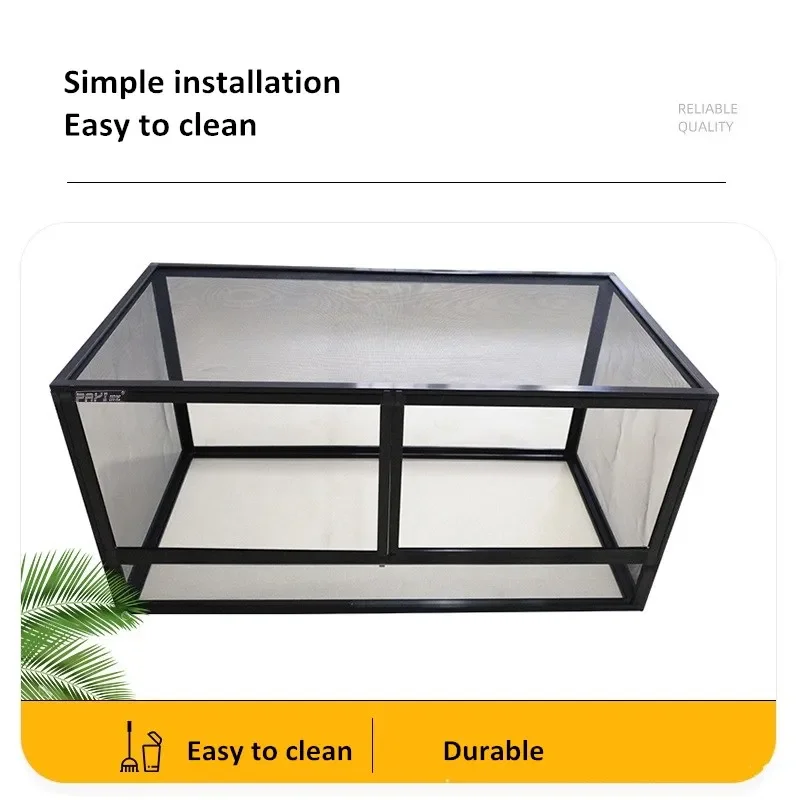 Алюминиевый экран Террариум нано Бриз клетка для змеи хамелеон