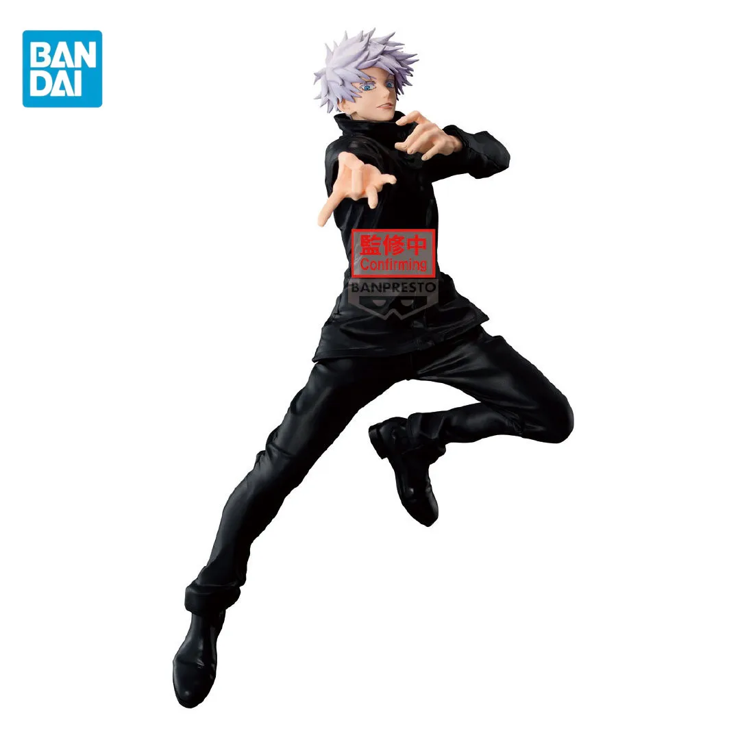 Оригинальный BANPRESTO Jujutsukaisen Satoru Gojo Gojō JJTKS JUJUTSU аниме фигурка игрушки ПВХ модель