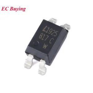 10pcs/lot LTV817 LTV-817S-TA1-C SMD-4 LTV817S SMD4 Transistor Output Optocouplers IC Controller Chip New Original