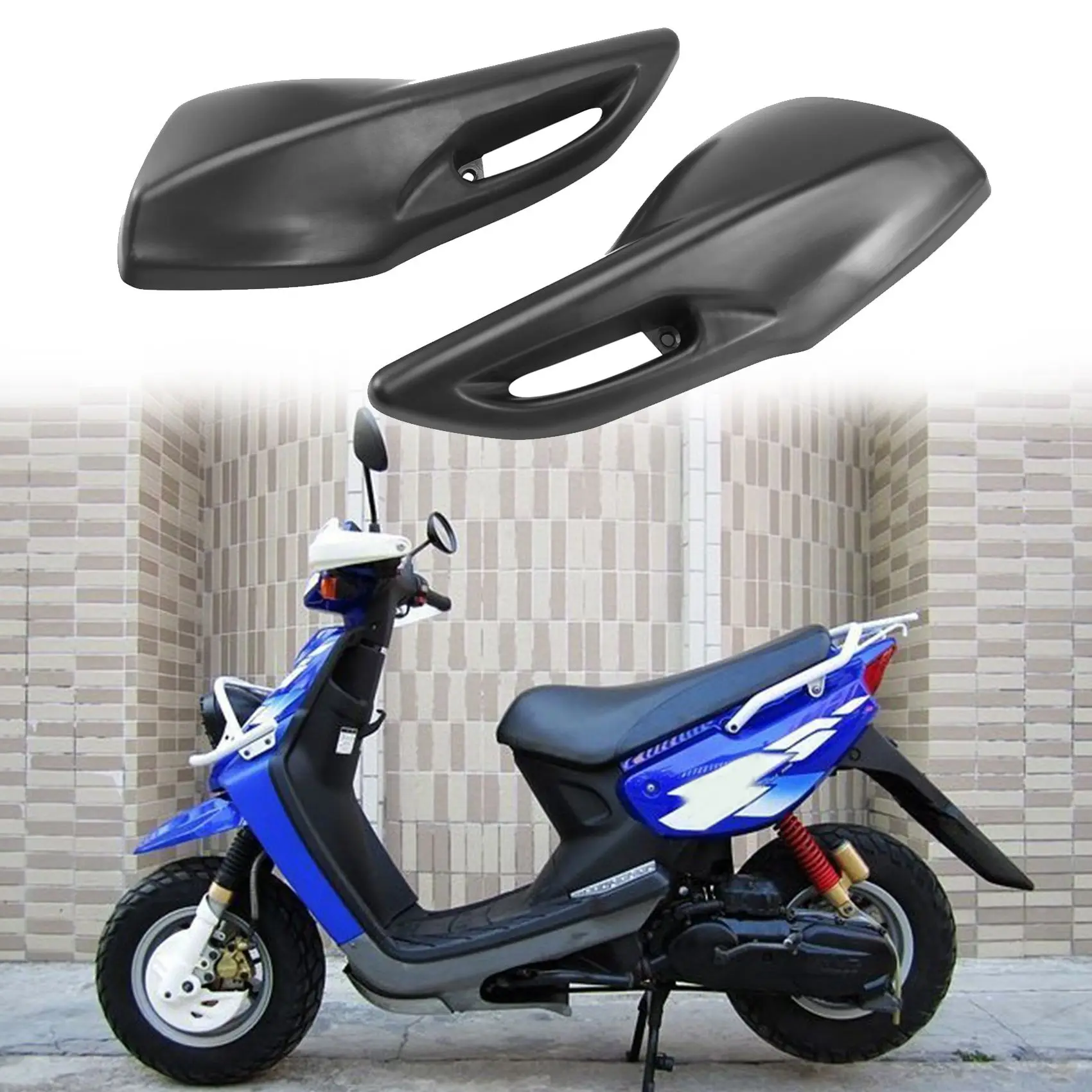 

Motorcycle Windshield Handguard Handlebar Windshield Gloves Suitable for Yamaha BWS100 4VP