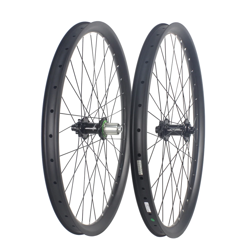 

29er Mountain Bike Wheel Wheelset Disc Brake 45mm Width 25 Depth AM Asymmetric Tubeless MTB 29 Carbon Bicycle Rims Boost
