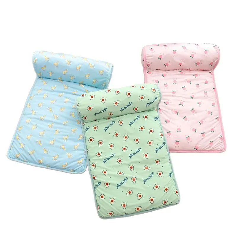 

New Summer Dog Bed Cool Mat Sleeping Ice Mat Method for Small Medium Kennel Cats Pet Supplies Dropshipping