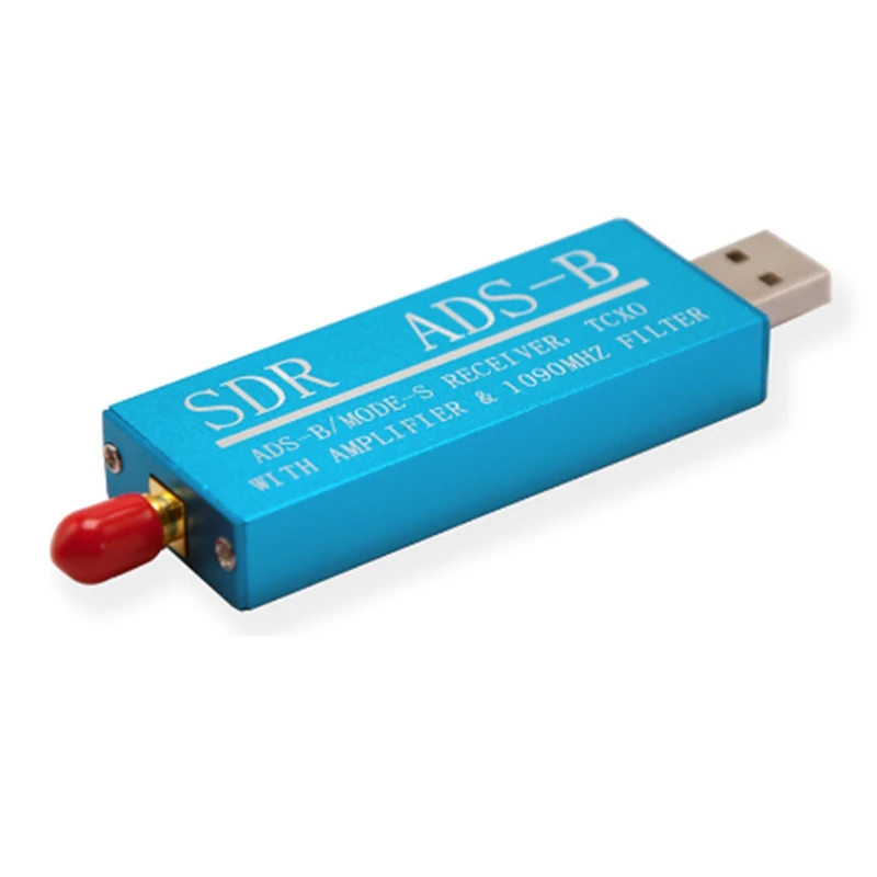 RTL2832U ADS-B Mode-S USB SDR TV приемник встроенный Радиочастотный усилитель 1090 МГц световой