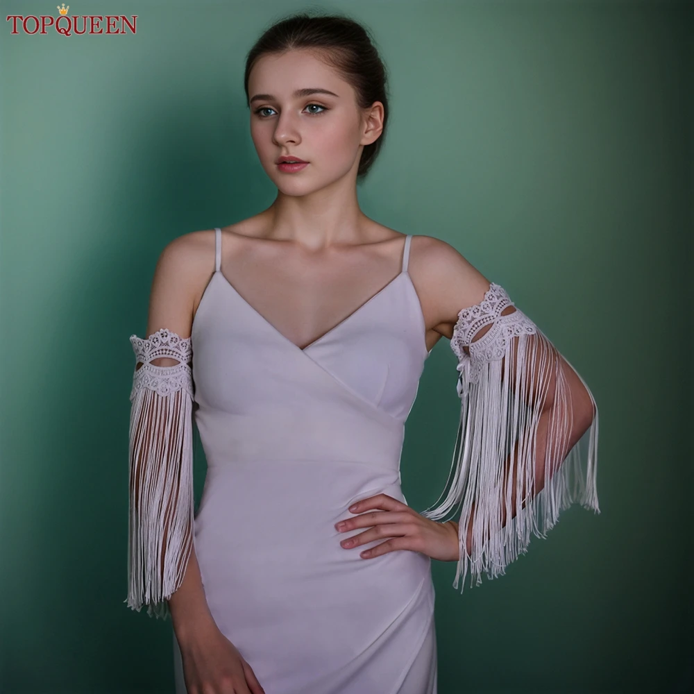 TOPQUEEN женский браслет-цепочка на руку с кисточкой браслет для невесты тела