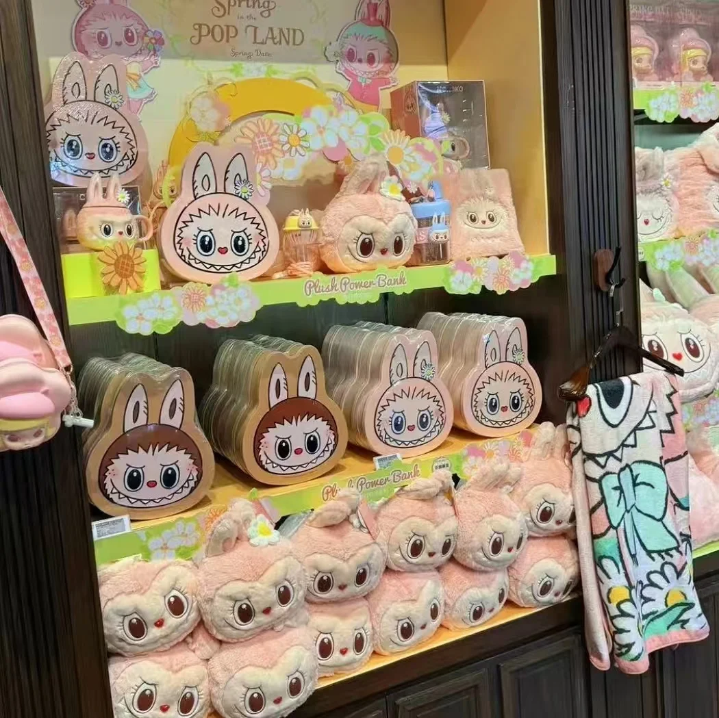 Labubu Mokoko милая серия кукла аниме периферия рай натуральная сумка-мессенджер кулон