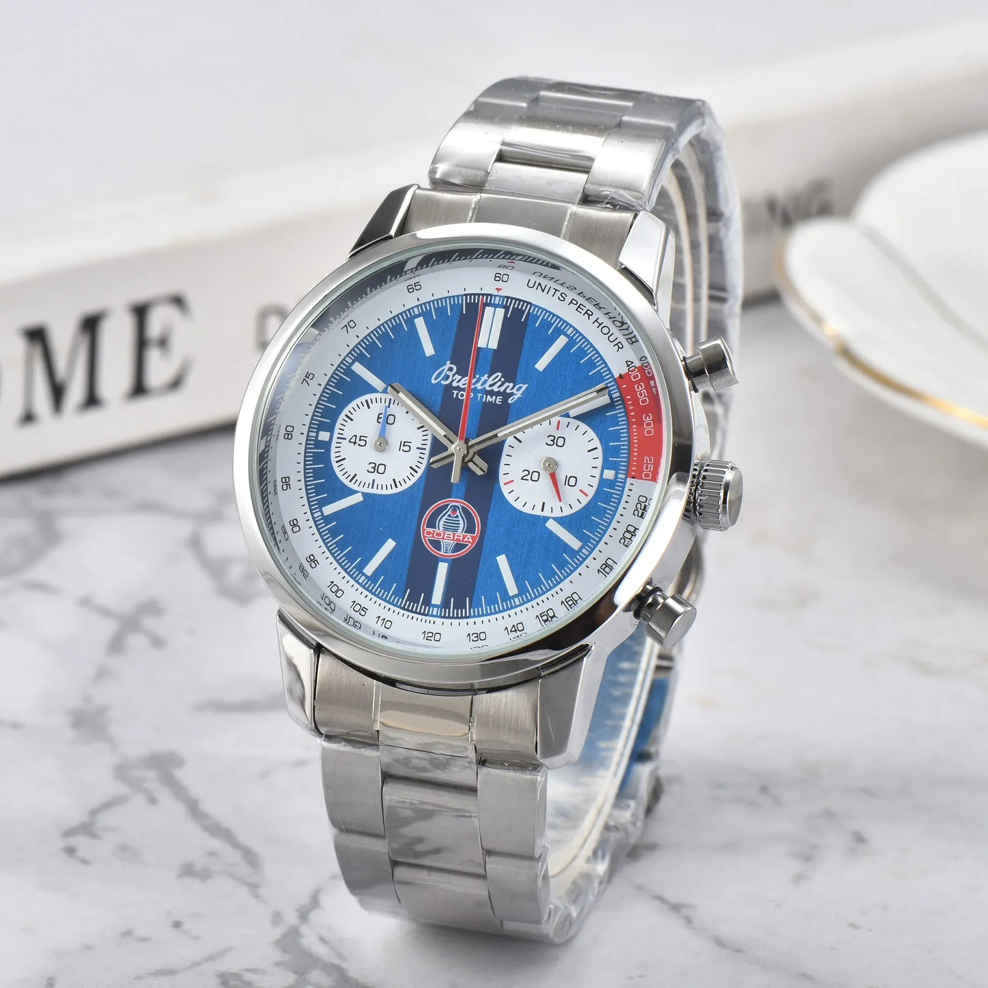 

Top Breitling Watches For Mens Luxury Top Time Style Sport Automatic Date Wristwatch Business Chronograph Quartz AAA Male Clocks