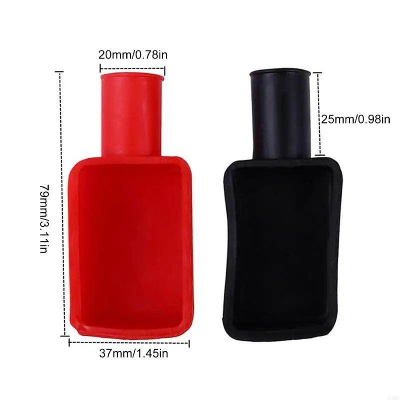 D5BE 6 шт. крышка клеммы аккумулятора изоляционные защитные колпачки для