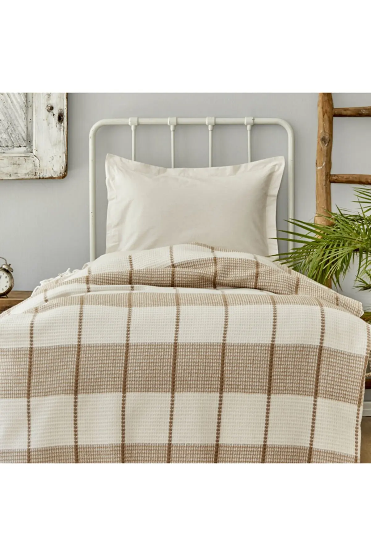

Blanket Home Moden Waffle For Two Bed Keep Warm Soft Washable