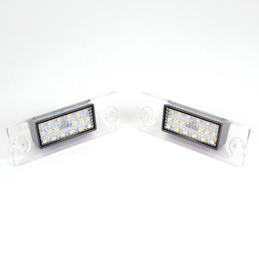 

2 Pcs LED license plate lights For Audi A4 B5 1995 1996 1997 1998 1999 2000 2001