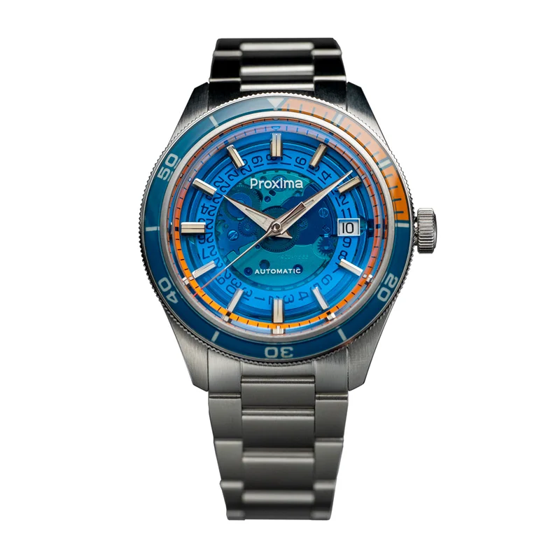 

39mm Automatic Mechanical Watch PT5000 SW200 Movement 200m Waterproof Strong Luminous Pointer Sapphire Men's Sports Diving Watch