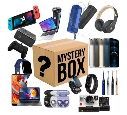 

Mystery High-quality Girl Surprise Christmas Box 100% Boys Box Lucky Mystery Item Novelty Box Random Electronics Blind Gift 2022