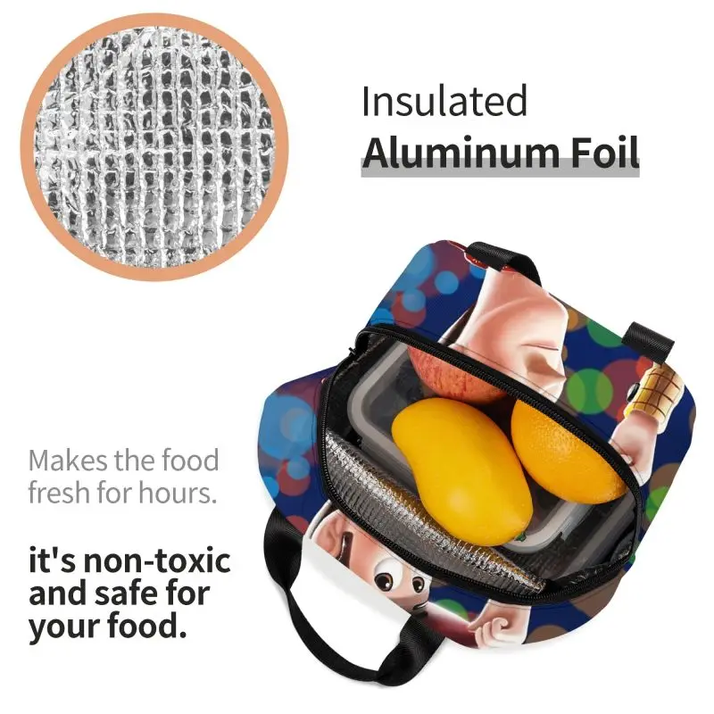 Сумка для ланча аниме История игрушек на заказ Женский Теплый кулер