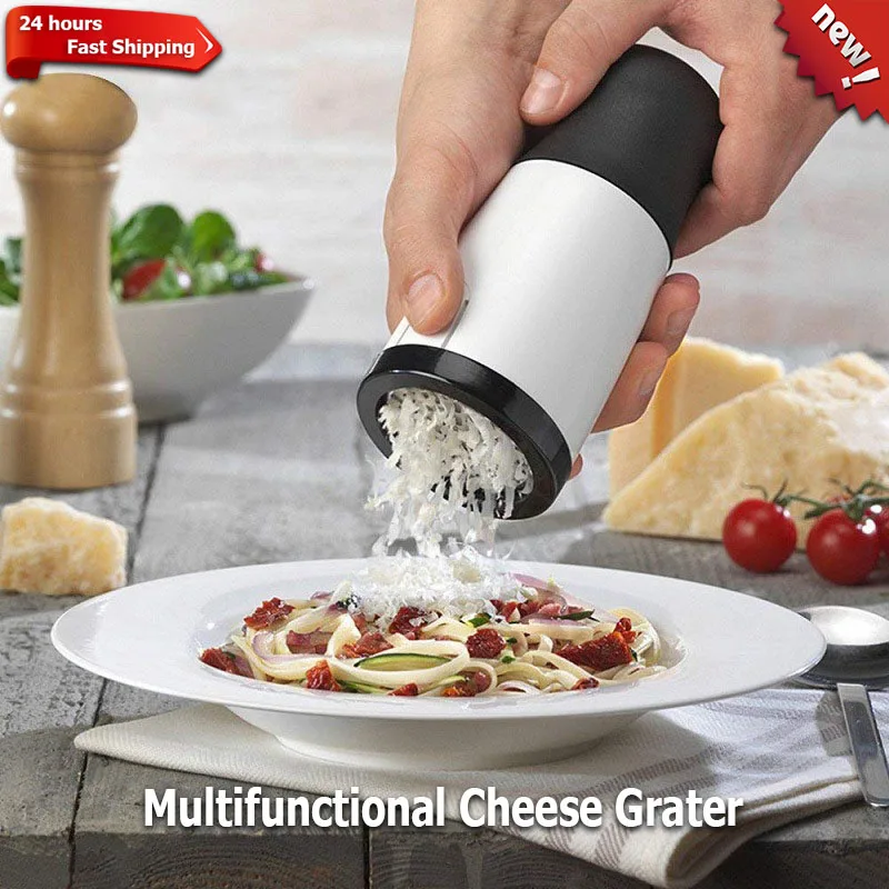 

Household Multifunctional Grinder Cheese Slicer Stainless Steel Cheese Grater Grinder Spice Chopper Kithcen Baking Grinding Tool