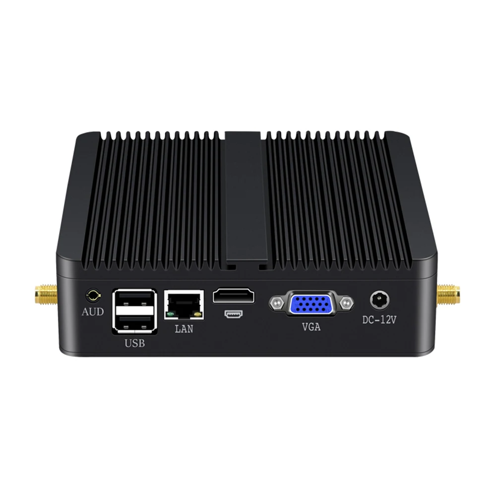 

HTPC безвентиляторный мини-ПК Intel Core i3 5005U i5 4200U i7 HD WIFI 8 * USB DDR3L Windows 10 Pro мини-компьютер офисный Настольный ПК мини-ПК