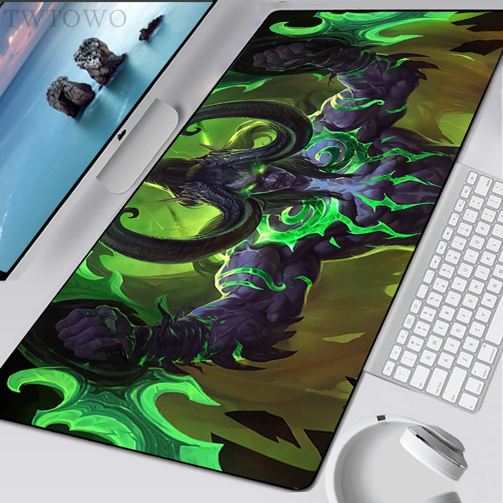 Игровой коврик для мыши World of Warcraft Illidan большой новый компьютерный клавиатуры