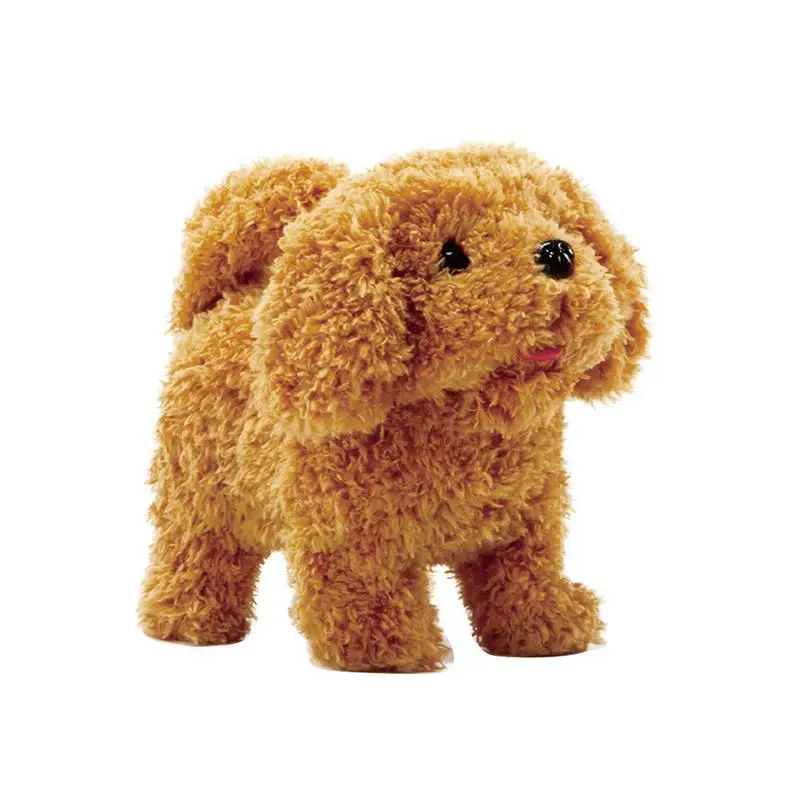 

Golden Retriever Stuffed Animals Toy Dogs That Walk And Bark Walking Dog Toy Stuffed Animal Electronic Interactive Toy Realistic