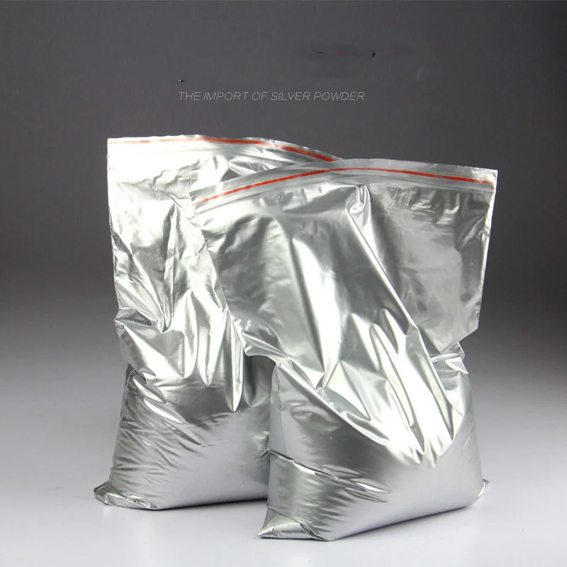 Мерцающий серебряный порошок пигмент алмазный металлический живопись обработка